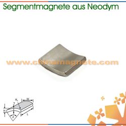 N30EH Super Segmentmagnete