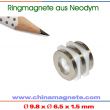 Neodym-Eisen-Bor Ringmagnete